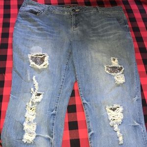 Plus size jeans